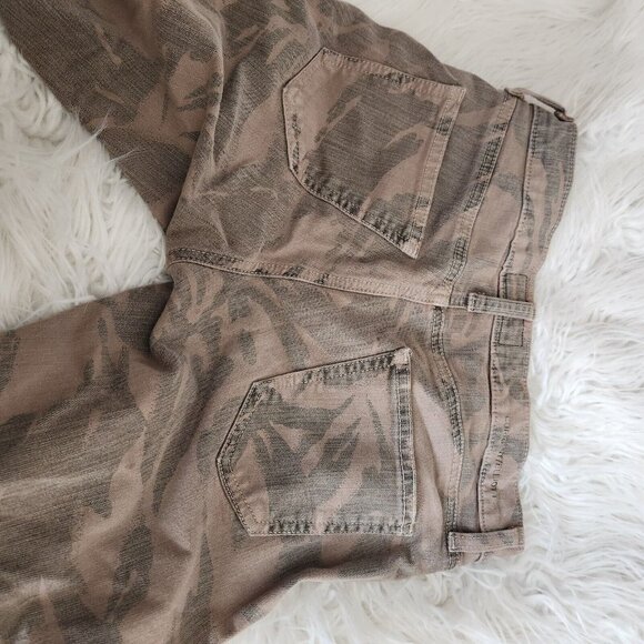 Current Elliot Size 25 The‎ Silverlake Zip Ankle Skinny Camo Jeans - Picture 15 of 16
